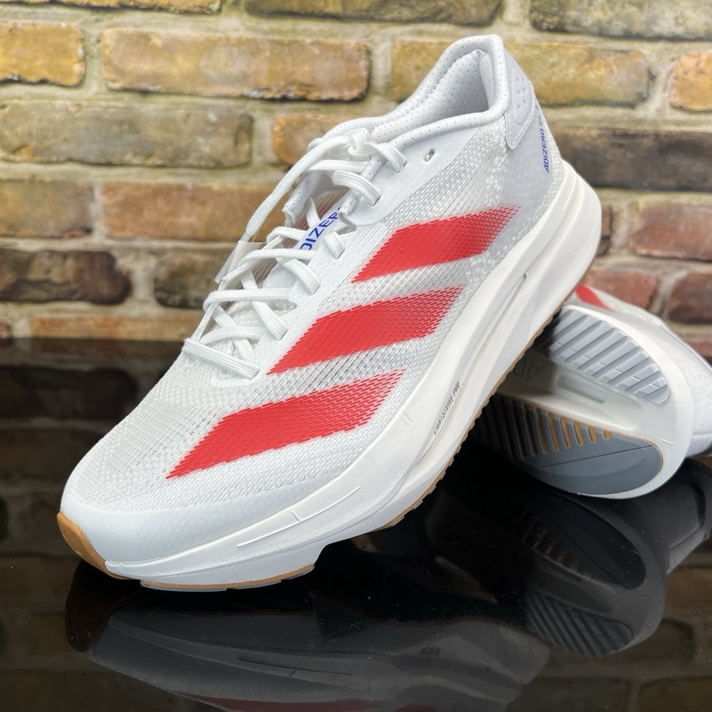 Women Size 7.5 Adidas Adizero SL2 Lightstrike Pro Running Shoes Cloud White